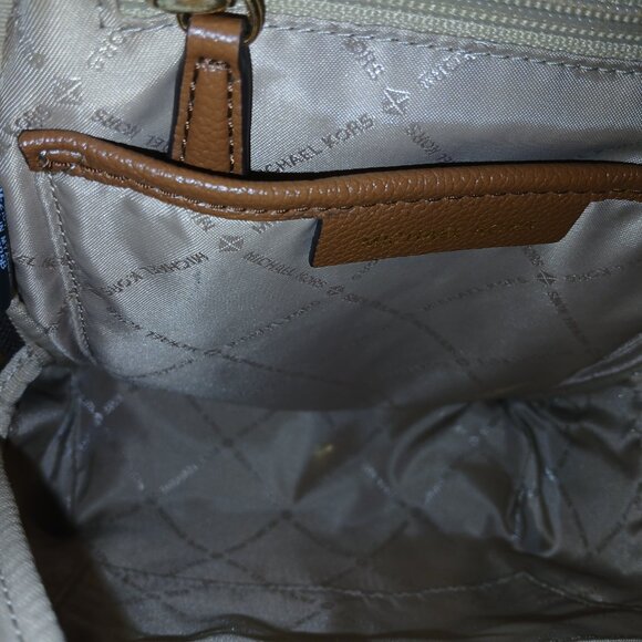 Michael Kors Erin Small Convertible Backpack • Brown Signature MK • NWT $348 main image 6